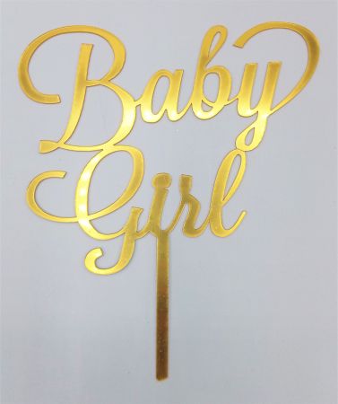 Cake Topper Baby Girl
