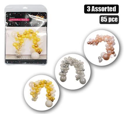 Balloon Arch Set 85 piece Assorted each