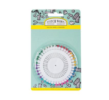 Pins on Wheel - Pearlised