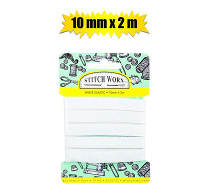 Haberdashery Elastic 10mm x 2m
