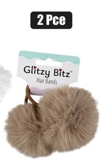 Hair Band Fluffy Scrunchie 2 piece
