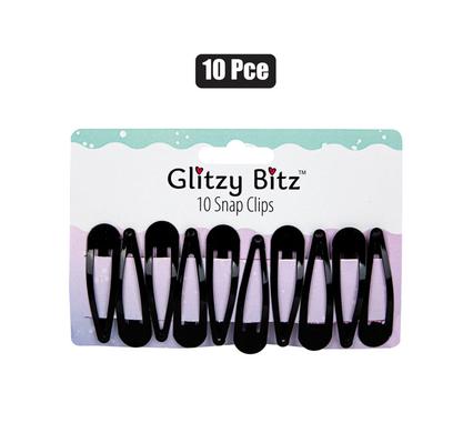 Hair Snap Clips 10's