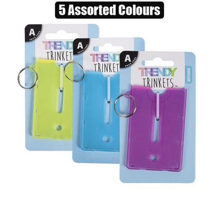 Keychain ID/Licence Holder Assorted each