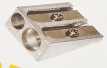 Metal Sharpener Double Hole