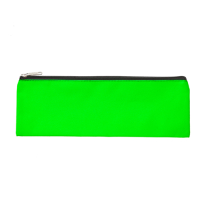 Nylon Pencil Bag Large Neon Green