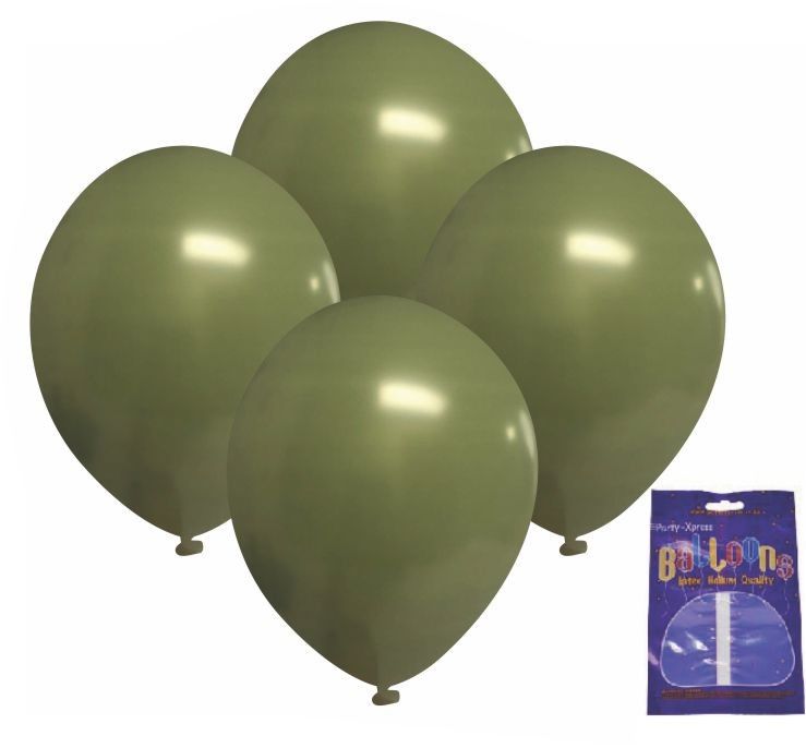 Latex Standard Balloons Eucalyptus 10's