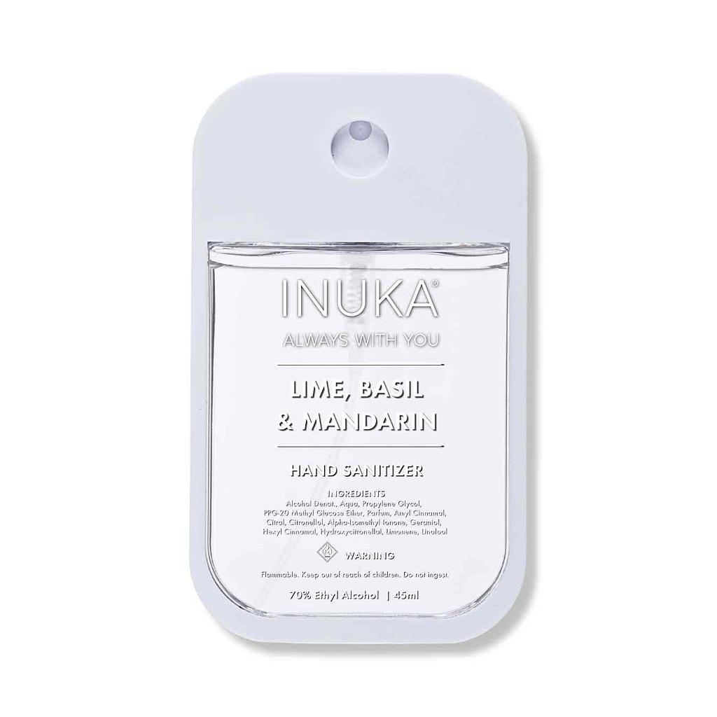 Hand Sanitizer: Lime, Basil & Mandarin 45ml