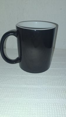 Color‑Change Mug – Black Gloss with Custom Print