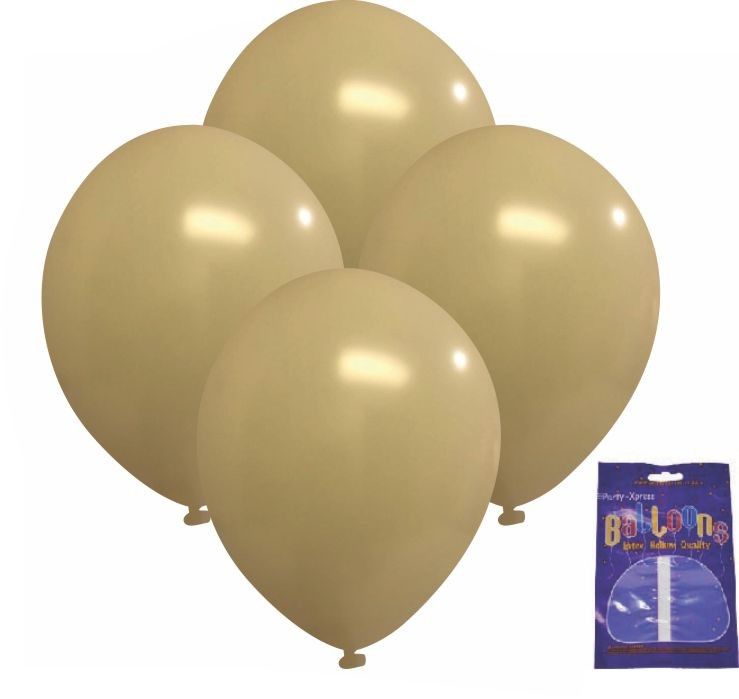 Latex Standard Balloons Sand 10's