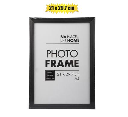 Picture Frame A4 Plain Black