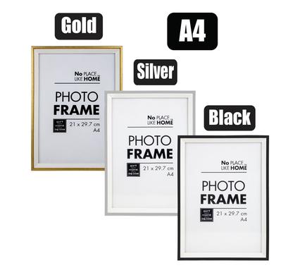 Picture Frame A4 Plain Certificate Assorted Colours Each