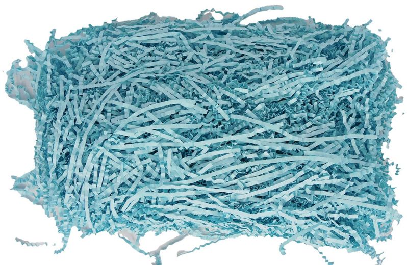Shredded Paper 100g Light Blue