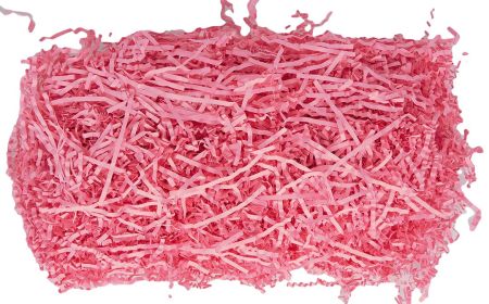 Shredded Paper 100g Light Pink