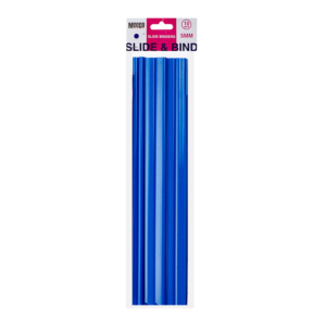A4 SLIDE BINDERS 5MM BLUE
