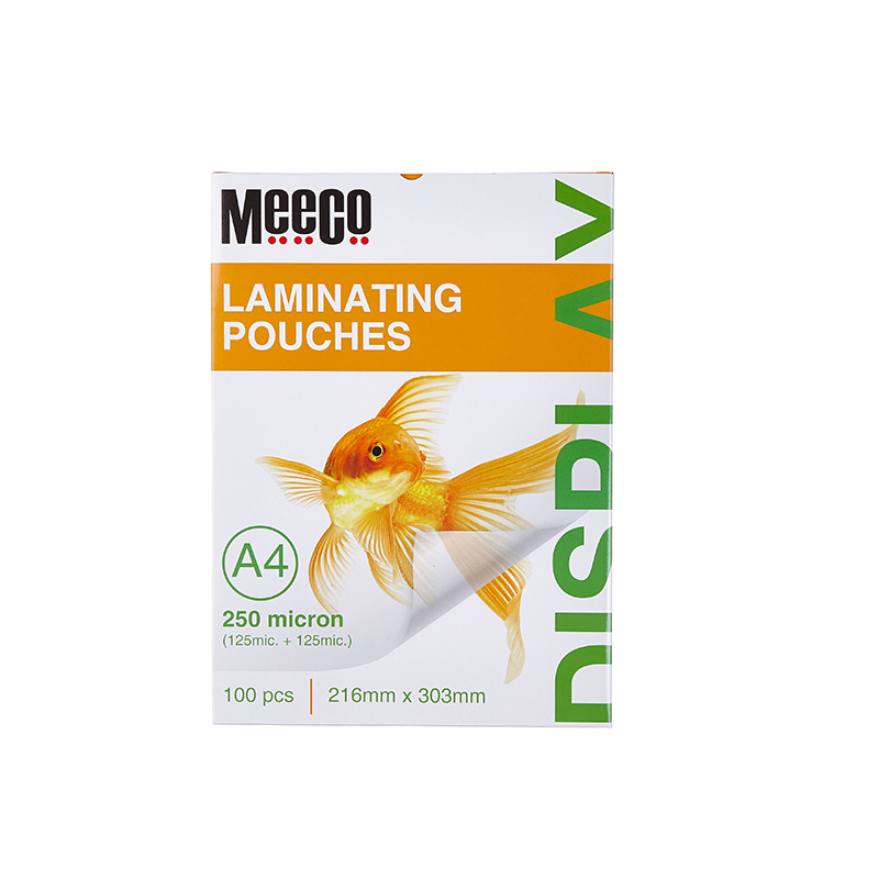 Laminating Pouches A4 250 Micron Single Pouch