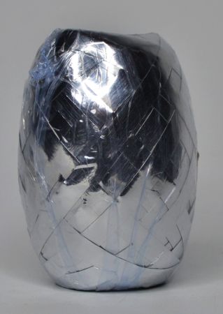 Balloon Ribbon Cob Metallic Silver