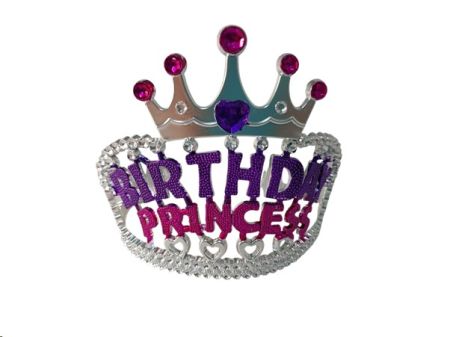 Tiara Plastic Birthday Princess
