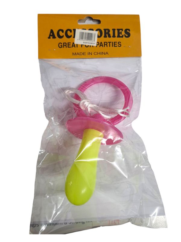 Big Baby Novelty Dummy Pink